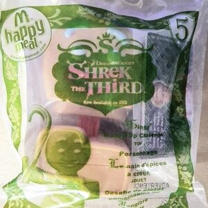 McDonald's Shrek The Third Toy - Green and Purple